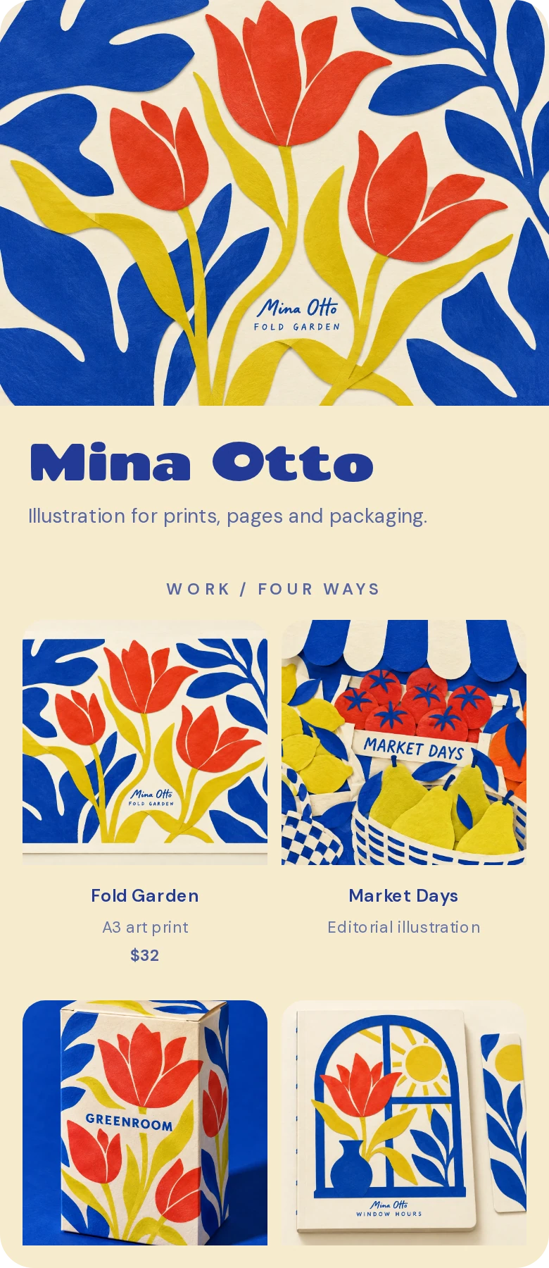 Mina Otto · Sayfa önizlemesi