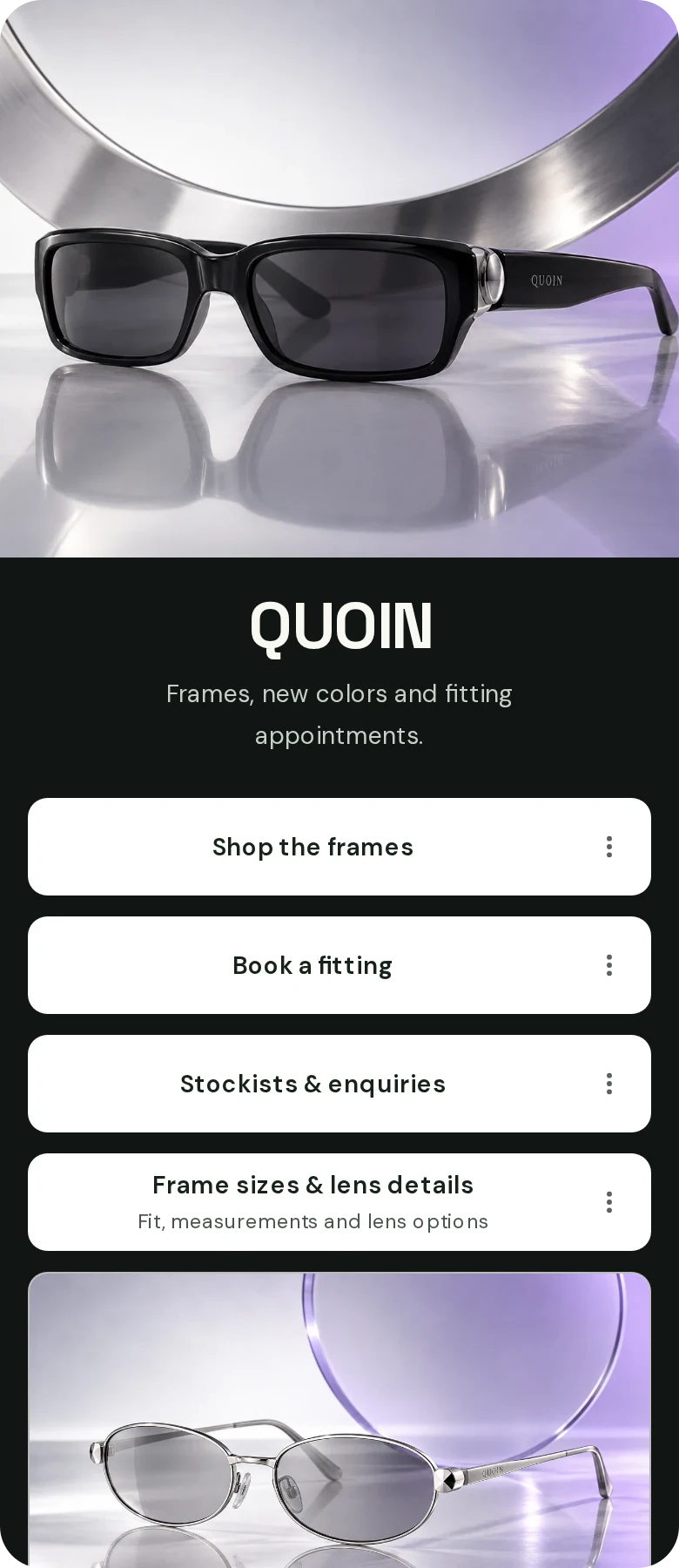 QUOIN · Sayfa önizlemesi